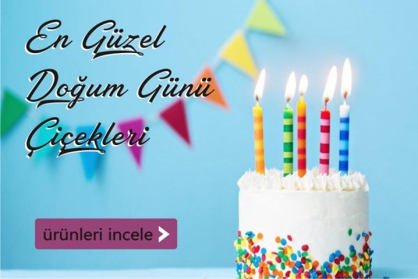 En güzel doğum günü çiçekleri, Burdur Polen Çiçekçilik